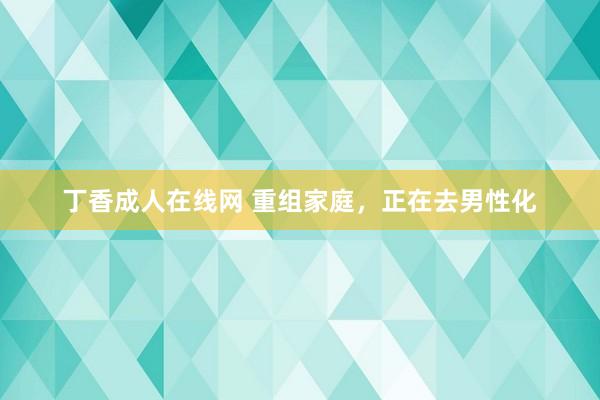丁香成人在线网 重组家庭，正在去男性化
